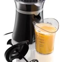 Exprimidor De Jugos Hamilton Beach Negro Jarra De 1 Litro.