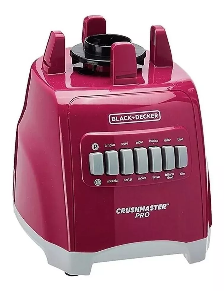 Licuadora Black Decker Rosa Vaso De Vidrio 10 Vel. 1 25 L Universo EDG