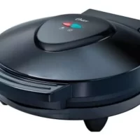 Parrilla, Plancha Antiadherente Multiusos Oster Negra Instant Gourmet.