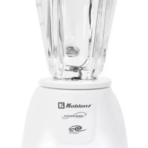 Licuadora Koblenz Deli Blanca Y Gris Con Vaso De Plástico 127V