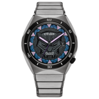Reloj Citizen Marvel Black Panther Wakanda Forever Super Titanium Eco-Drive AW1668-50W Caballero