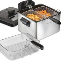 FREIDORA 2.8LT TEMPERATURA AJUSTABLE HAMILTON BEACH