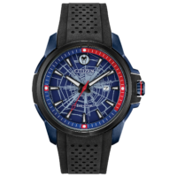 Reloj Citizen Eco-Drive Spiderman AW1156-01W – Cuero Rojo, Edición Especial, Caballero