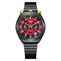 Reloj Citizen Star Wars Darth Maul Eco-Drive AN3668-55W – Acero IP Negro Cronógrafo, Caballero