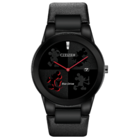 Reloj Citizen Mickey Mouse Axiom Eco-Drive AU1069-06W – Piel Negro, Caballero