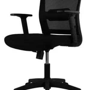 Silla Ejecutiva Bilbao Oficina Home Office Color Negro Material del tapizado Tela Tipo mesh