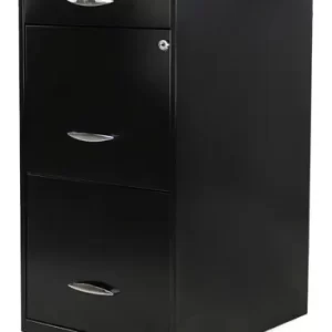 Archivero Metalico Con Gavetas Carta Color Negro