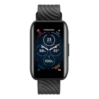 Smartwatch MOTOROLA Moto Watch 40 Negro, Pantalla 1.57", 10 Días de Batería, IP67