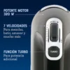 Batidora de Mano_Oster_2169820_Negra_funciones