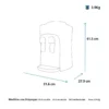 Despachador_Agua_Mabe_EMM2PB_medidas
