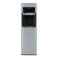 Despachador de Agua de Piso Whirlpool WK5915BD – 3 Llaves, Garrafón Oculto, Plata/Negro