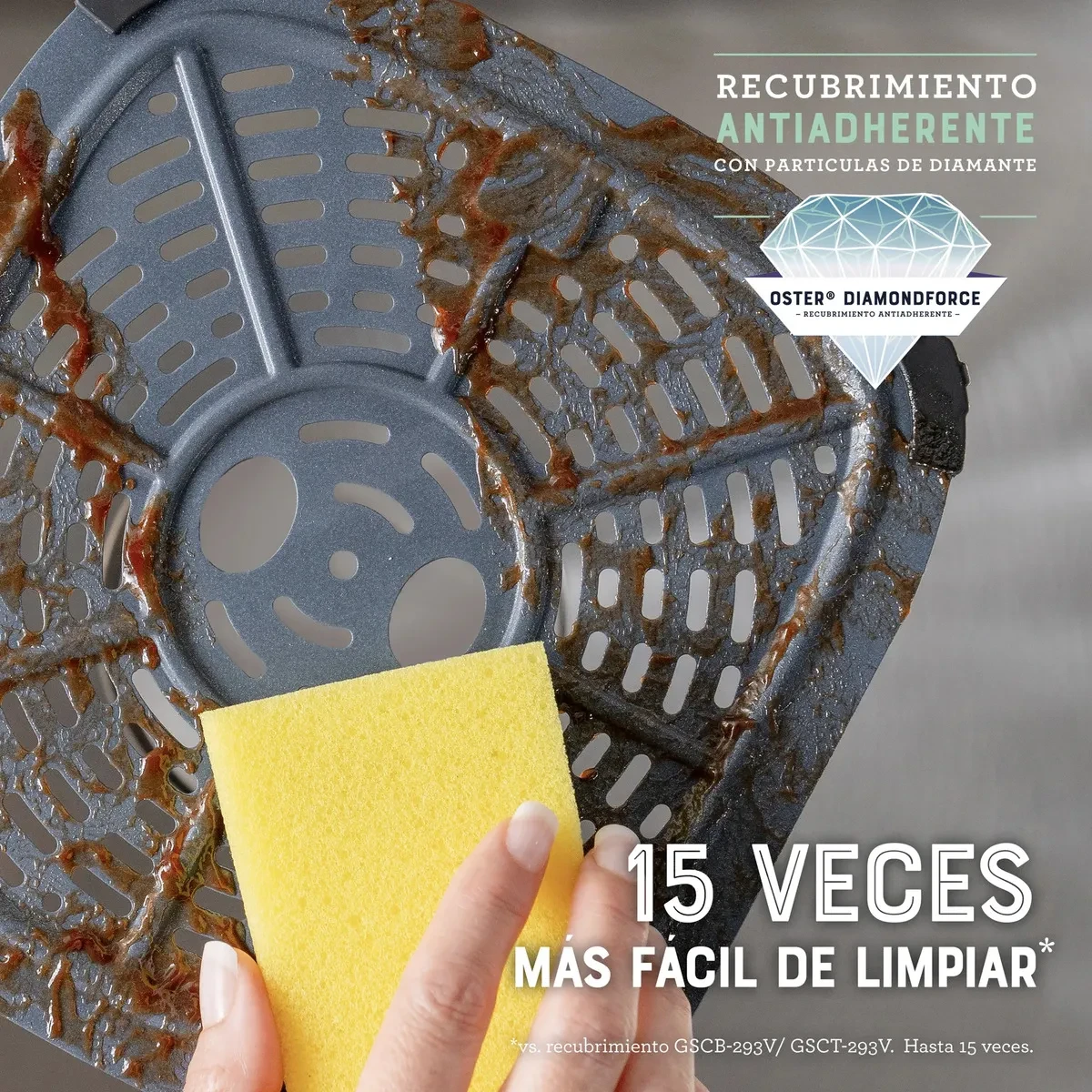 Freidora de Aire_Oster_2204924_Digital_6 Litros_limpieza