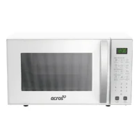 Horno de Microondas Acros AM1807W – 700W, 0.7 p³ (20L), Botón, Blanco