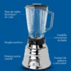 Licuadora_Oster_Clásica_M450-10_Vaso Vidrio_datos