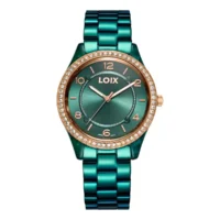 Reloj LOIX L1222-4 Carey – Analógico, 36mm, 3 ATM, Dama