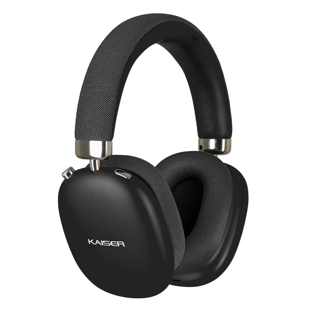 Audífonos Diadema Kaiser-KHF-6502BK-Negro-FRENTE