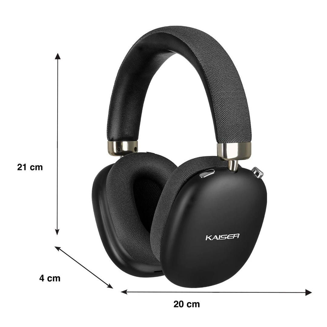 Audífonos Diadema Kaiser-KHF-6502BK-Negro-medidas